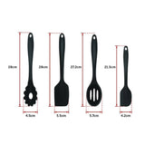 darrahopens Home & Garden > Kitchenware 11pcs Kitchen Utensil Set Silicone Heat-Resistant Non-Stick Kitchen Utensils kit