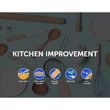 darrahopens Home & Garden > Kitchenware 11pcs Kitchen Utensil Set Silicone Heat-Resistant Non-Stick Kitchen Utensils kit