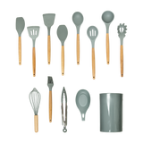 darrahopens Home & Garden > Kitchenware 11x Kitchen Utensils for Cooking Baking Silicone Set
