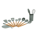 darrahopens Home & Garden > Kitchenware 11x Kitchen Utensils for Cooking Baking Silicone Set