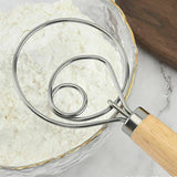 Darrahopens Home & Garden > Kitchenware 13 INCHES BAKING DOUGH STAINLESS STEEL LARGE WIRE WHISK MIXER BREAD COOKING TOOL