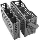 Darrahopens Home & Garden > Kitchenware 2 in 1 Universal Dishwasher Cutlery Basket (24 x 13 x 13 cm)