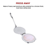 darrahopens Home & Garden > Kitchenware 20cm Premium Tortilla Press Flat Bread Maker Taco Roti Chapati Health Food Pastry