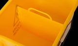 darrahopens Home & Garden > Kitchenware 20L Deluxe Mop Wringer Bucket Side Press Janitor Commercial Cleaning