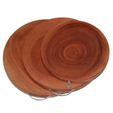 Darrahopens Home & Garden > Kitchenware 3 Natural Hardwood Hygienic Kitchen Cutting Wooden Chopping Board Round
