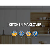darrahopens Home & Garden > Kitchenware 3 Tiers Food Trolley Cart Stainless Steel Utility Kitchen Dining Service