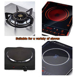 Darrahopens Home & Garden > Kitchenware 304 Stainless Steel 34cm Non-Stick Stir Fry Cooking Kitchen Wok Pan with Lid Honeycomb Double Sided