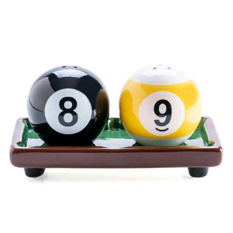 darrahopens Home & Garden > Kitchenware 8 Ball Pool Salt Pepper Set