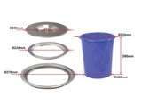 darrahopens Home & Garden > Kitchenware 8L Concealed Benchtop Bin