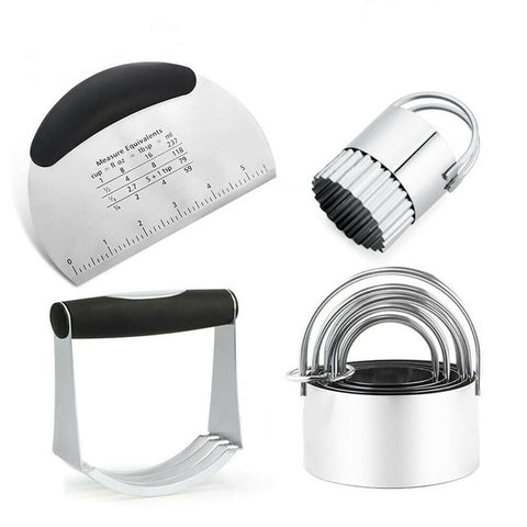 Darrahopens Home & Garden > Kitchenware 8pcs Kitchen Baking Cutter Tool Set