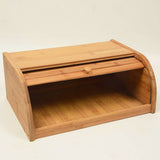 darrahopens Home & Garden > Kitchenware Bamboo Bread Bin Storage Box Kitchen Loaf Pastry Container