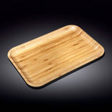 Darrahopens Home & Garden > Kitchenware Bamboo Rec Platter 33x23cm (3pce)