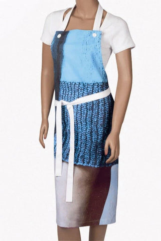 Darrahopens Home & Garden > Kitchenware Blaze Blue Based Cheeky Jumper Unique Apron