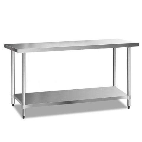darrahopens Home & Garden > Kitchenware Cefito 1829 x 610mm Commercial Stainless Steel Kitchen Bench