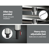 darrahopens Home & Garden > Kitchenware Cefito 1829 x 762mm Commercial Stainless Steel Kitchen Bench