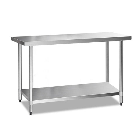 darrahopens Home & Garden > Kitchenware Cefito 610 x 1524mm Commercial Stainless Steel Kitchen Bench