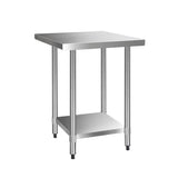 darrahopens Home & Garden > Kitchenware Cefito 762 x 762mm Commercial Stainless Steel Kitchen Bench