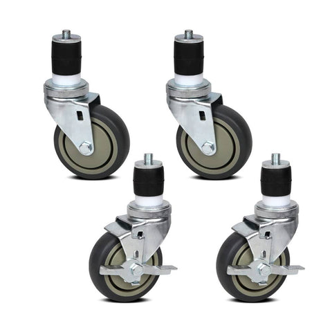 darrahopens Home & Garden > Kitchenware Cefito Set of 4  Swivel Castor Wheels