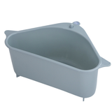 Darrahopens Home & Garden > Kitchenware Corner Sink Basket Grey