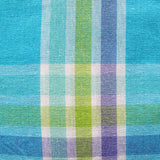 Darrahopens Home & Garden > Kitchenware Cotton Plaid Checks Oblong Table Cloth Blue 130 x 180cm