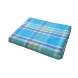 Darrahopens Home & Garden > Kitchenware Cotton Plaid Checks Oblong Table Cloth Blue 130 x 180cm