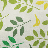 Darrahopens Home & Garden > Kitchenware Cotton Yellow Leaves Birdie Oblong Table Cloth 150 x 230cm