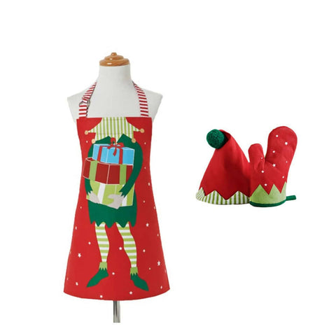Darrahopens Home & Garden > Kitchenware Cubby House Kids Santa's Little Helper Kids Chef Set