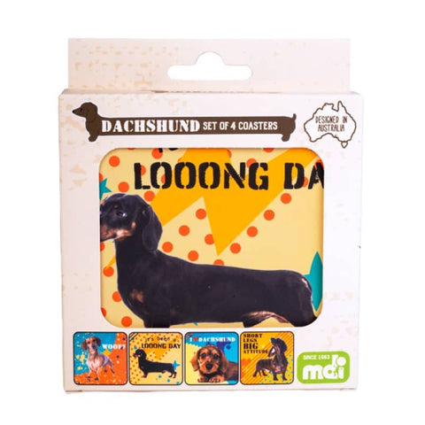 Darrahopens Home & Garden > Kitchenware Dachshund Coasters Set