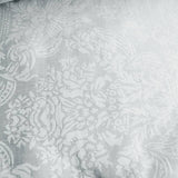 Darrahopens Home & Garden > Kitchenware Damask White Elegant Polyester Jacquard Table Runner 38 x 90 cm