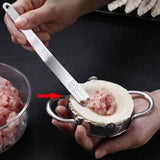 Darrahopens Home & Garden > Kitchenware Dumpling Maker Set Stainless Steel Dough Press Making Mold Mould Tool AU