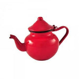 Darrahopens Home & Garden > Kitchenware Enam Teapot Large Red