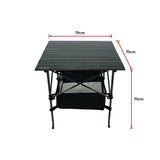 darrahopens Home & Garden > Kitchenware Folding Collapsible Camping Table Caravan RV Heavy Duty Steel & Aluminium