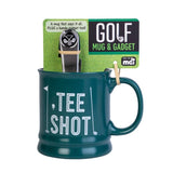 Darrahopens Home & Garden > Kitchenware Golf Gadget Mug with Golf Tool