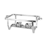 Darrahopens Home & Garden > Kitchenware GOMINIMO 9L Chafing Dish Multifunctional Stainless Steel Food Buffet Warmer Pan (3x3L Triple Trays)