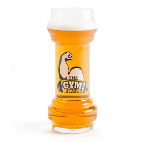 darrahopens Home & Garden > Kitchenware Gym Class Dumbbell Shaped Glass