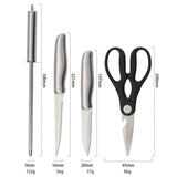 Darrahopens Home & Garden > Kitchenware High-Carbon Stainless Steel 14-Piece Kitchen Knife Set Chefs Cooks Knives Knife Sharpening