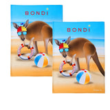 Darrahopens Home & Garden > Kitchenware IDC Homewares Set of 2 Christopher Vine Design Tea Towels Bondi Beach