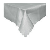 Darrahopens Home & Garden > Kitchenware Jacquard Table Cloth Scribble Grey 135 x 180 cm