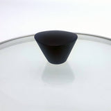 darrahopens Home & Garden > Kitchenware KOMAN 26cm Stainless Steel Glass Lid with Bakelite Handle