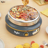 Darrahopens Home & Garden > Kitchenware Kylin Electric 1500W Hotpot with Stainless Steel Inner Pot 4L AU-K2011