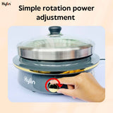 Darrahopens Home & Garden > Kitchenware Kylin Electric 1500W Hotpot with Stainless Steel Inner Pot 4L AU-K2011