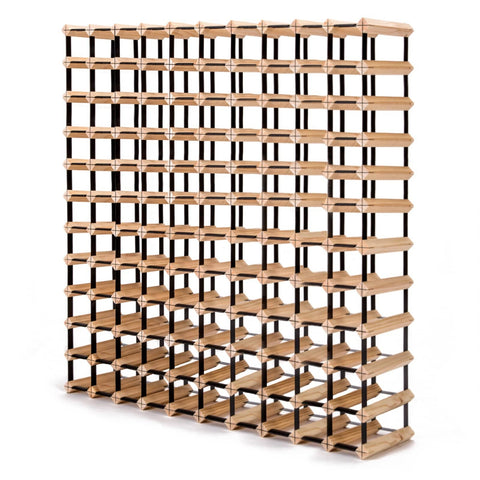 darrahopens Home & Garden > Kitchenware La Bella 120 Bottle Timber Wine Rack Storage Cellar Organiser