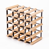 darrahopens Home & Garden > Kitchenware La Bella 20 Bottle Timber Wine Rack Storage Cellar Organiser