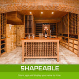 darrahopens Home & Garden > Kitchenware La Bella 42 Bottle Timber Wine Rack Storage Cellar Organiser