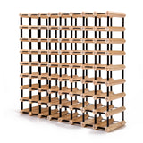 darrahopens Home & Garden > Kitchenware La Bella 72 Bottle Timber Wine Rack Storage Cellar Organiser