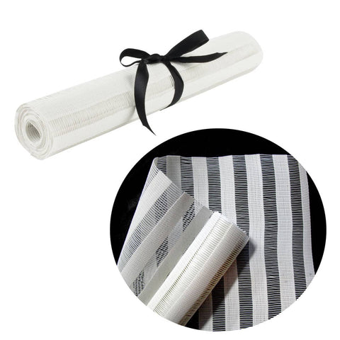 Darrahopens Home & Garden > Kitchenware Ladelle Cairo Ivory Vinyl Table Runner 30 x 155 cm