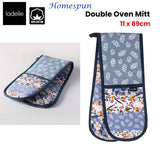 Darrahopens Home & Garden > Kitchenware Ladelle Homespun Double Oven Mitt 17 x 89 cm