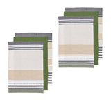 Darrahopens Home & Garden > Kitchenware Ladelle Intrinsic Set of 6 Cotton Kitchen Towels Green