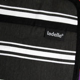 Darrahopens Home & Garden > Kitchenware Ladelle Set of 2 Butcher Stripe Black Oven Mitt