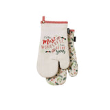 Darrahopens Home & Garden > Kitchenware Ladelle Set of 2 Wonderful Kitchen / BBQ Oven Mitt